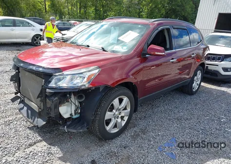 2017 Chevrolet Traverse 1Lt из США, поврежденный, VIN 1GNKVGKD6HJ339278